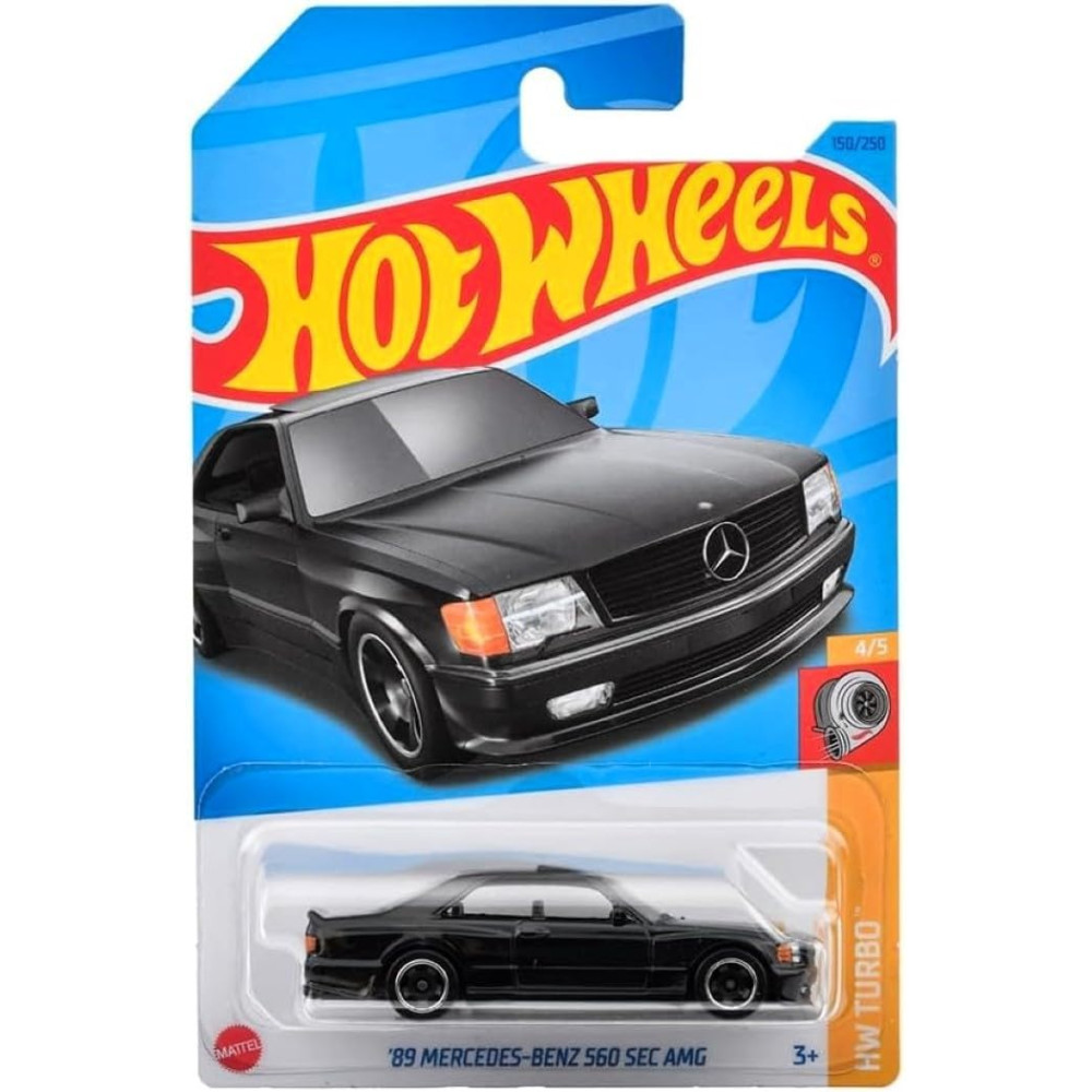Машинка Hot Wheels '89 Mercedes-Benz 560 SEC AMG (2023 Базова - HW